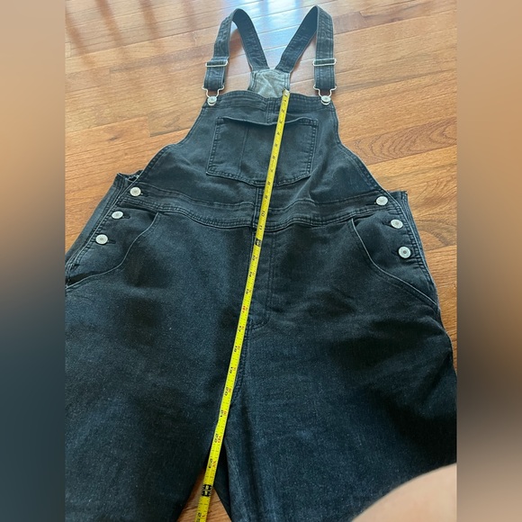 Blackwash Denim Overalls - Picture 9 of 11